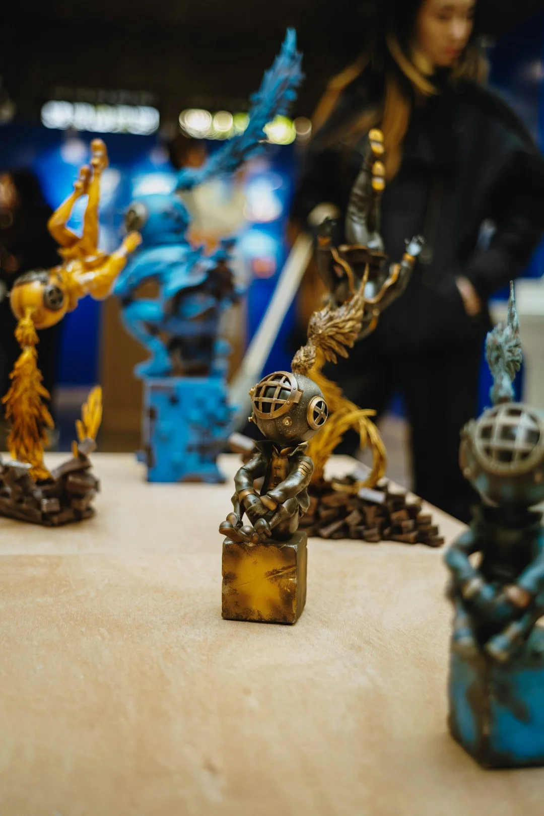 獨特興趣愛好的展示，如收藏品或特殊才藝